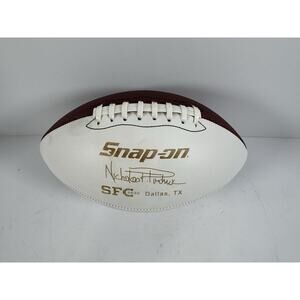 Snap-on SFC 2022 Dallas TX Commemorative Football Gold Nicholas Pinchuk Signed